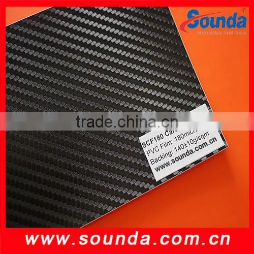 Hot Sale Colored Car Wrap Vinyl Car Wrap Film, 3D Carbon Car Series Sticker photo-3