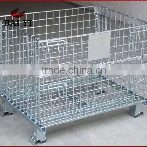 Folding Steel Storage Cages & Wire Rolling Storage Cage photo-4