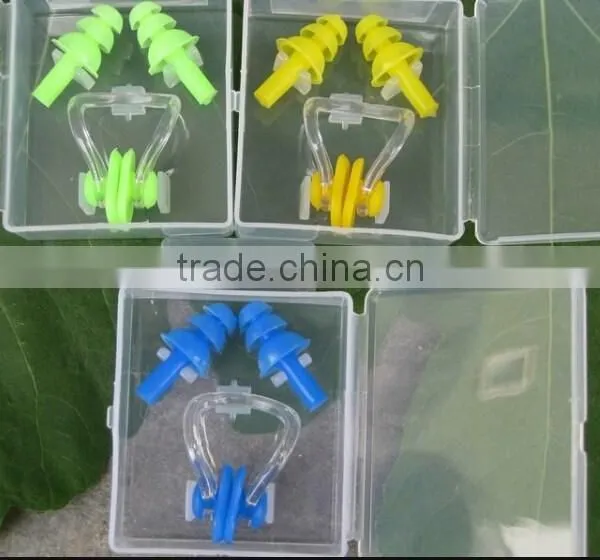 Safty Silicone Swimming Ear Plugs and Nose Clip photo-4