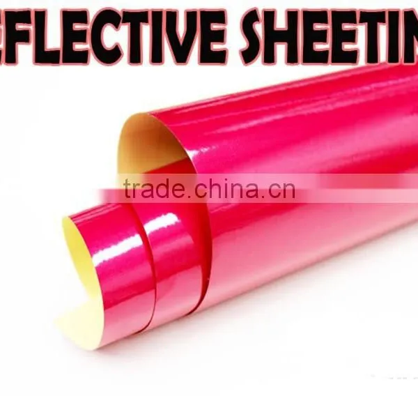 1.5CMx45.7M STICKER 1x50M 1.22x41M PET Type Acrylic Type Advertisement Grade White Reflective Sheeting Vinyl Film For Publicity photo-2