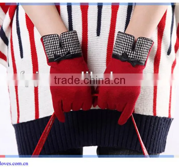 Hot Sale Fashion Lady Winter Woolen Glove