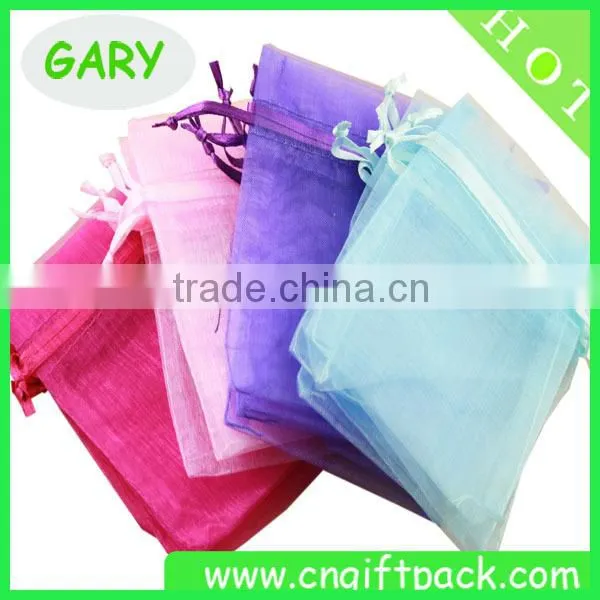 Voile Drawstring Bags Organza Drawstring Bags Cosmetic photo-2