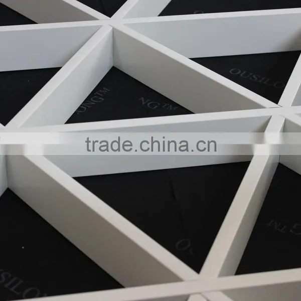 Water Proofing Aluminum Commercial Suspended Metal Grid Open Cell Ceiling photo-6