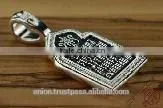 Silver 925 Russian Orthodox Icon Pendant. Burnished Silver photo-3