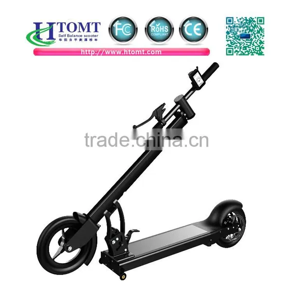 8inch 30km 300w Motor Electric Skateboard Scooter Two Wheel, Skateboard Hoverboard With Handle Bar photo-2