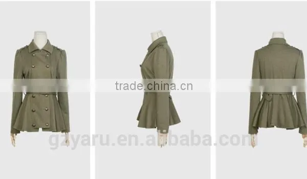 Latest Fashionable Ladies Vintage Lapel Cool Girls Slim Fit Ball Gown Short Coat Jackets for Women Spring Autumn Clothing photo-5