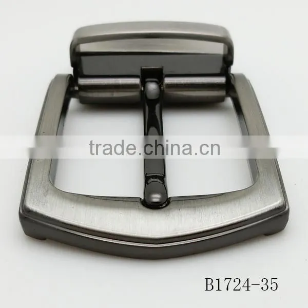 Formal Reversible Pin Buckle for 35mm Men's Real Leather Belt photo-5