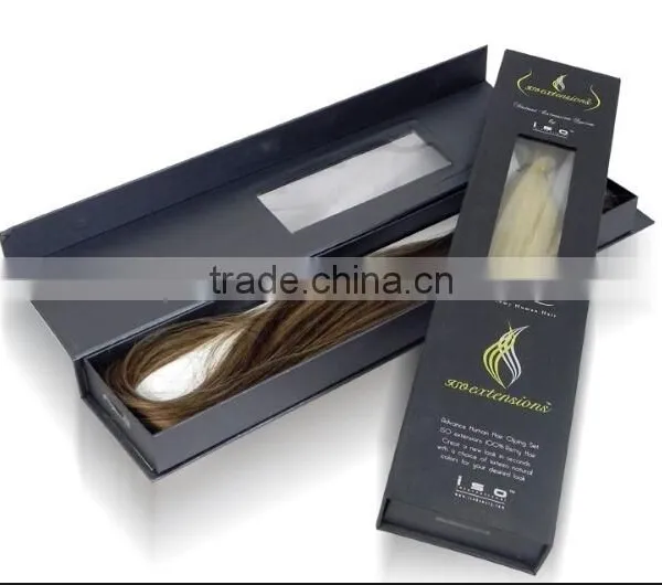 Ecofriendly Paper Hair Box Packaging for Hair Extensions photo-4