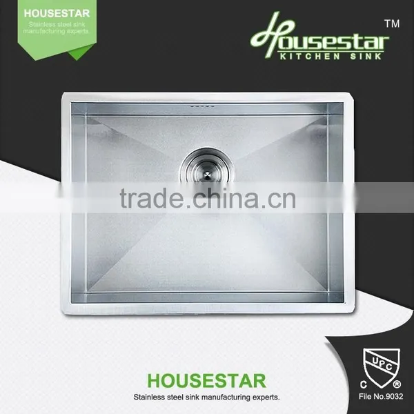 4944-1 New Product High Quality Undermount Single Bowl Handmade Stainless Steel Kitchen Wash Sink photo-4