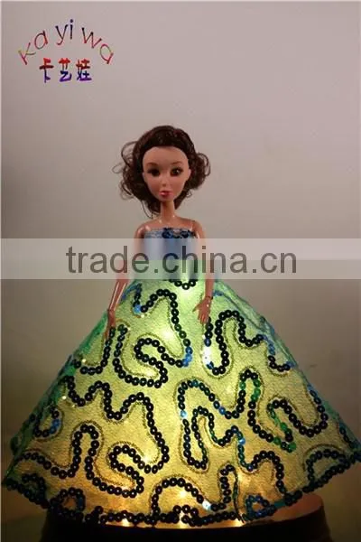 Hot Selling LED Stage Costumes for Club Show / Little Girls Party Dresses photo-2