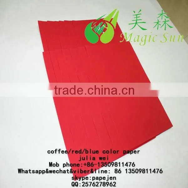 230gsm Red Card Paper Rolls and Sheets photo-5