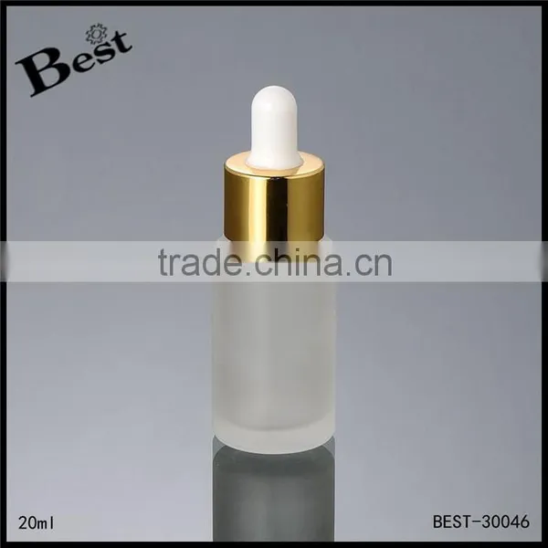 China Supplier 100ml Frosted Glass Bottle Pump Glass Bottle for Cosmetic Supplier's Choice photo-5