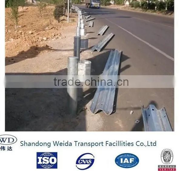 Metal Steel Pipe Highway Guardrail Used photo-3
