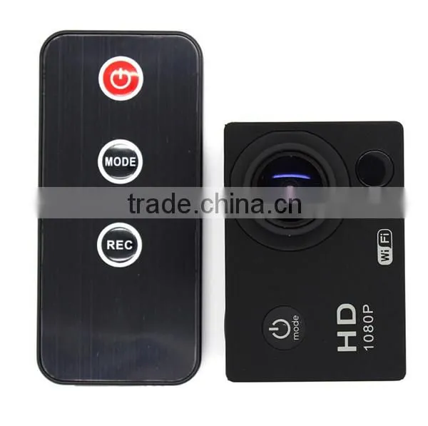 Mini 1.5inch 12Mega Pixel H.264 IR Remote Control 1080p Sj4000wifi Waterproof Helmet Cam With Seamless photo-3