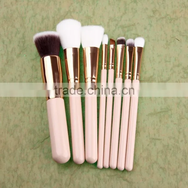 Cheap 8pcs New Products Wholesale Chinese Pink Makeup Brush Set Quality Choice photo-2