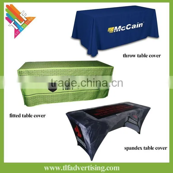 Custom Print Trade Show Table Throw Cover photo-5