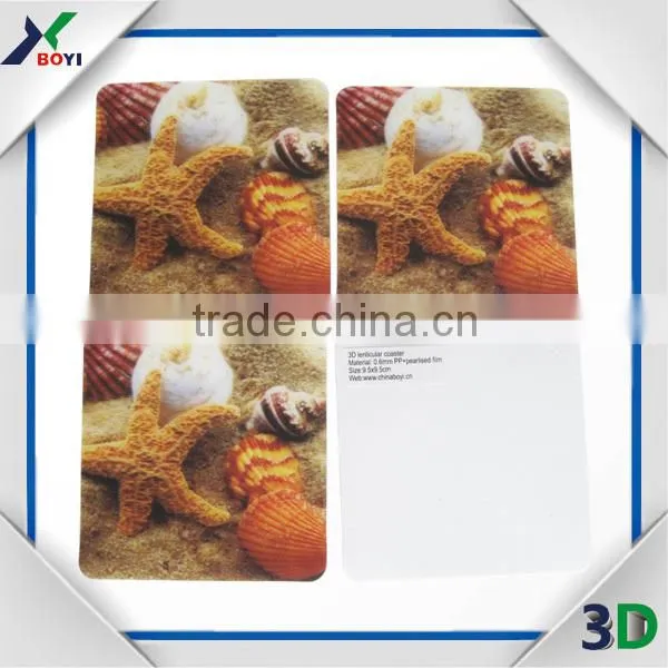 Fancy Promotional Placemat/3D Lenticular Placemat/3D Lenticular Coaster photo-4