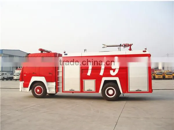 New Condition Top Sell Customized Bottom Price 8ton Sinotruk New Foam Fire Truck photo-4
