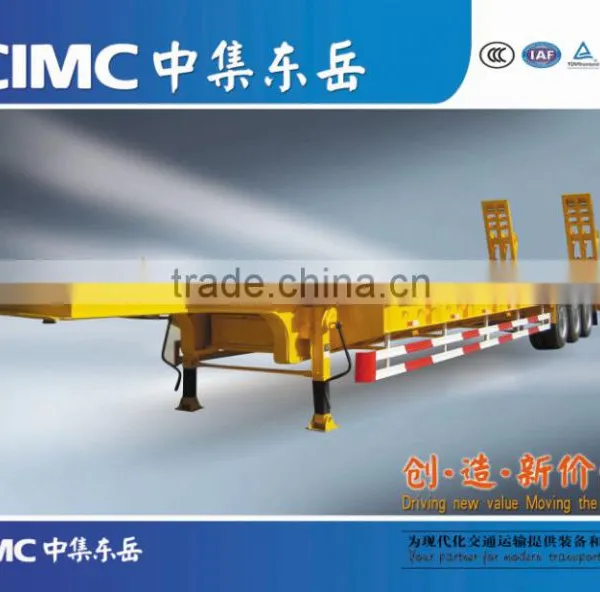Heavy Duty Lowbed Lowboy Semi Trailer photo-3