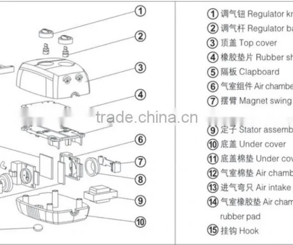 Air Pump Aquarium AP-9902 photo-2