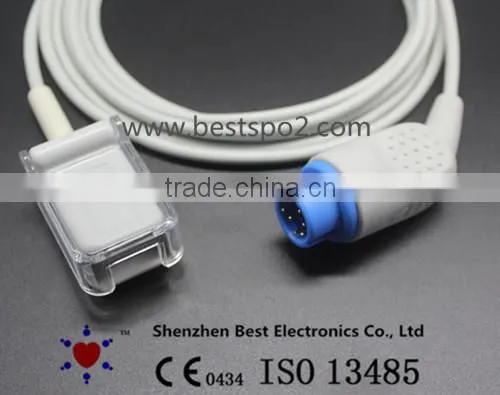 Mindray T5 T8 SpO2 Adapter Cable/Extension Cable 7pin to DB9