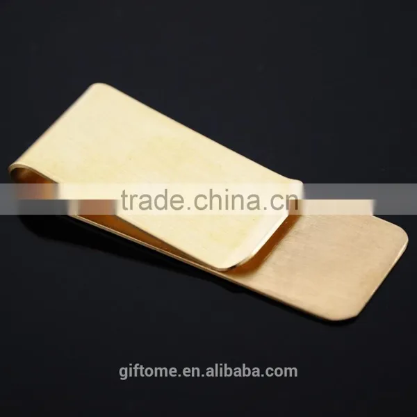 Brass Money Clip for Men