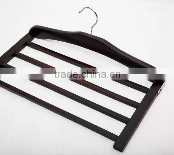 WOODEN SCARF HANGERS ASDTL01-Brown