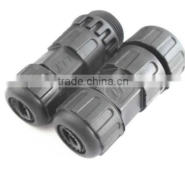 24 Poles M25 Cable to Cable Waterproof Connector for Signal Transmission photo-2