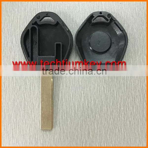 2015 Hot Sale Black Replacement Transponder Key Fob Shell Case Housing 3 Buttons Car Leu Cover Blank for BMW E46 Z3 E36 E38 E39 photo-4
