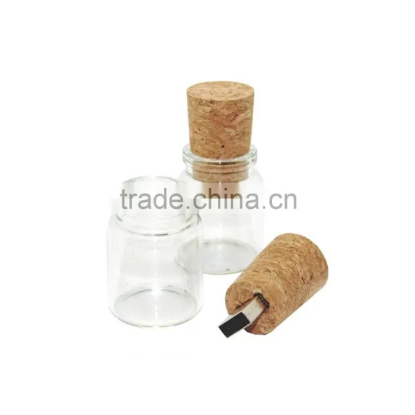 Custom Wooden Dream Drift Bottle Flash Usb, Buy Cheap Usb Sticks Bottle Cork Usb Stick 8gb photo-2