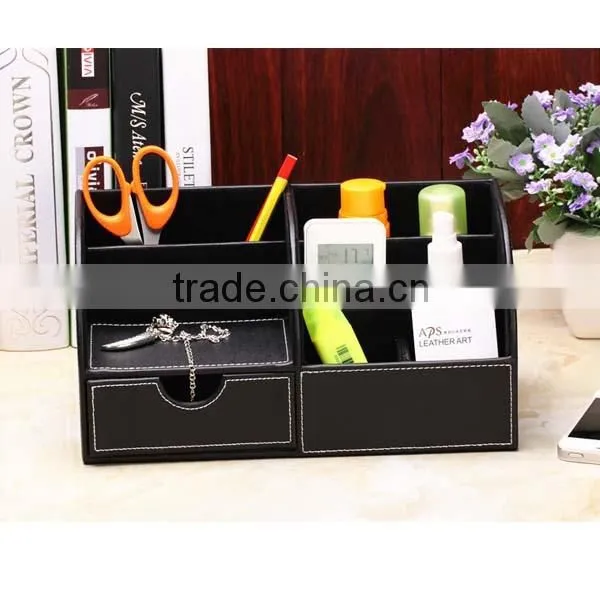 Hot Selling Leather Hotel Storage Box With High Quality photo-2