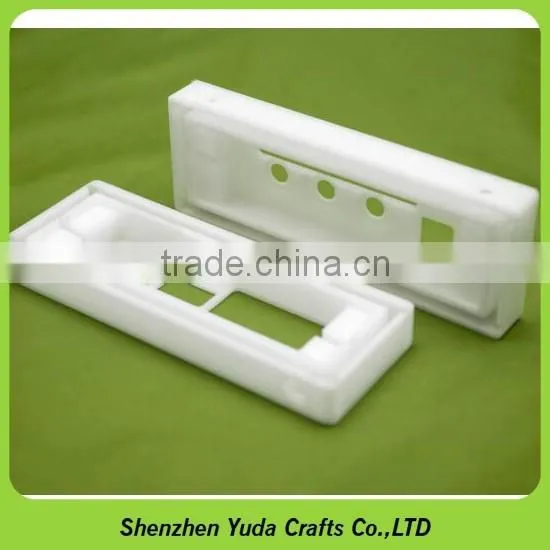 Acrylic Block Holder Polished and Machined CNC Router Acrylic With Milling Holes photo-6