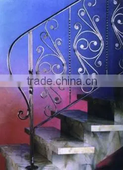 Outdoor Wrought Iron Balusters, Used Wroght Iron Stair Railing for Sale photo-6