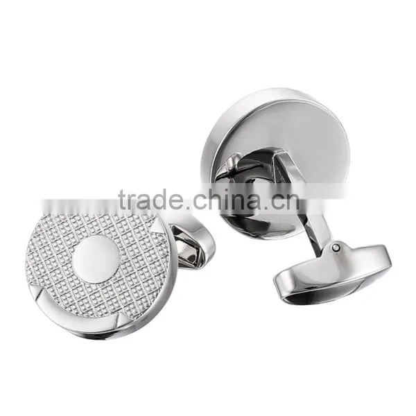 2015 Hotsale Round Metal Cufflinks With Differenc Plating Bulk Cufflinks photo-4