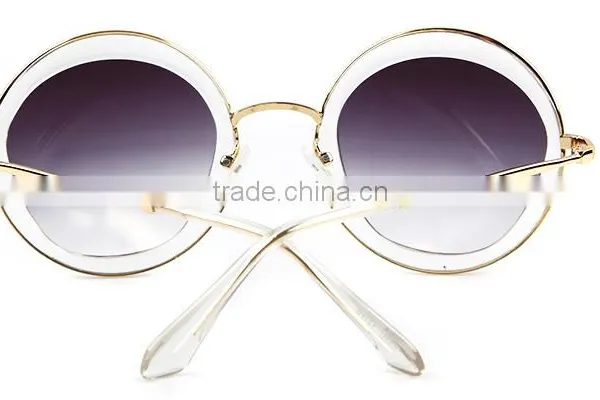 ADE WU Reminiscent Wholesale Metal Temple Sunglass Round SMU 12NS photo-6