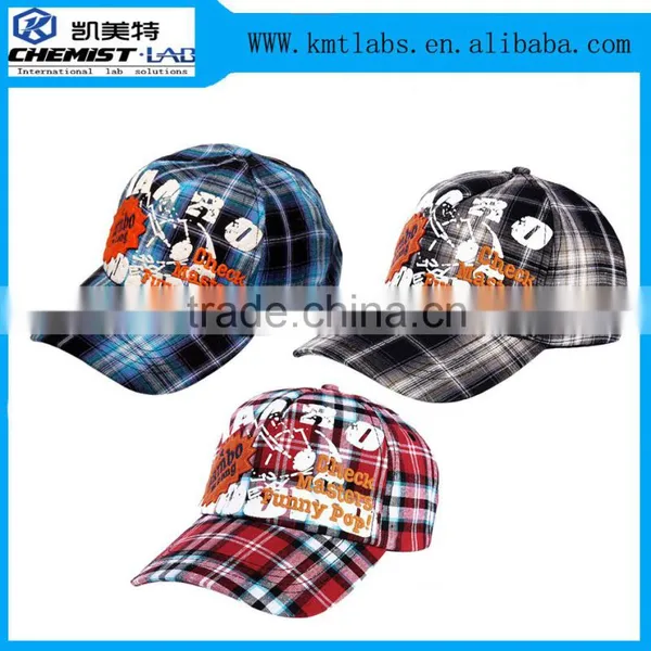 Striped Style and 100% Cotton Material Print Sample Free Baseball Caps and Hats photo-4
