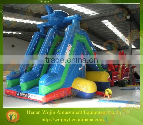 Inflatable Bouncy Castle With Water Slide