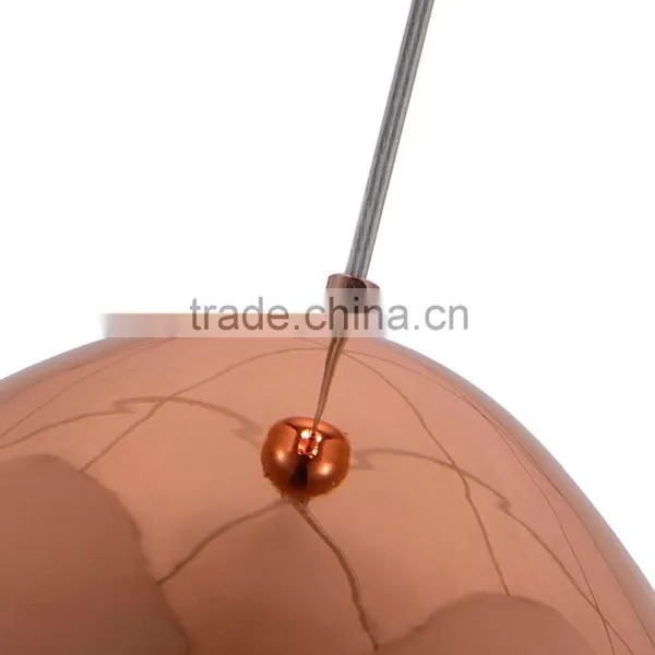 Rose Gold Color Whole Metal Lamp Wide Voltage Hot Sale Pendant Lamp photo-3