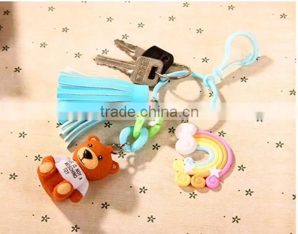 Custom Soft Pvc Teddy Bear Keychain photo-4