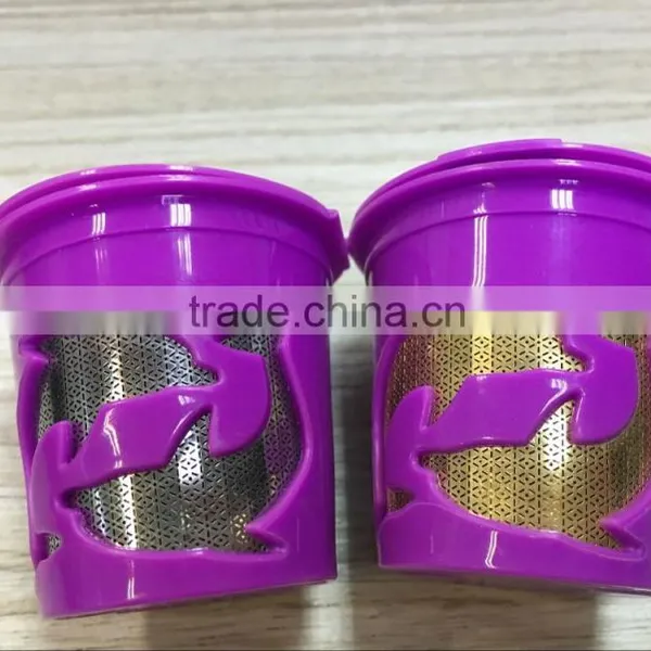 Customized Color Keuring k Cup/ K-carafe With Etching Gold Mesh Hot Selling photo-5