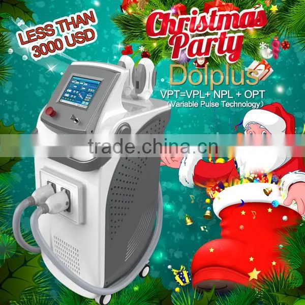 Multi-function Beauty Machine for Hair Removal Skin Rejuvenation With Vpl Technology photo-2
