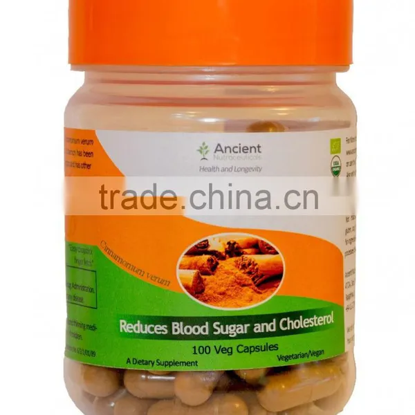 Organic Ceylon / True Cinnamon Capsules - 500mg
