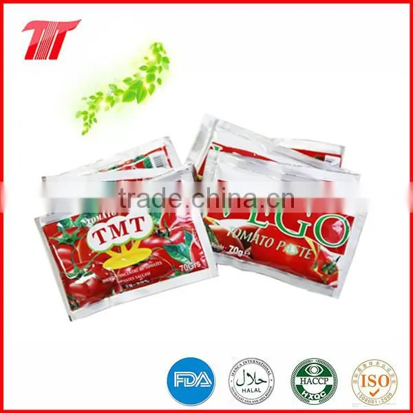 70g Sachet Tomato Paste With Fresh Raw Material photo-3