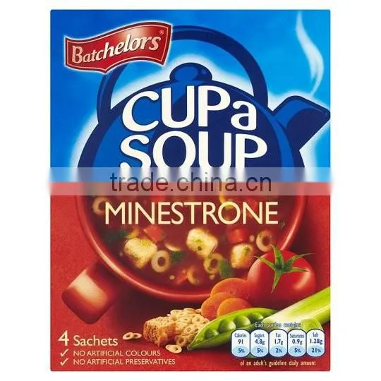 Batchelors Minestrone Cup A Soup (4 Sachets per Box)