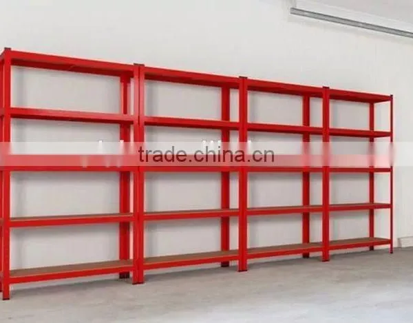 Boltless Rivet 5 Tier Metal DIY Storage Shelves photo-5
