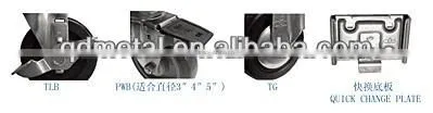 Light Casters Industrial Caster Made in China photo-2
