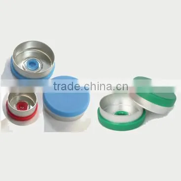 20mm Flip off Cap of Aluminium and Plastic for Medical Vial and Glass Infusion Bottle photo-2
