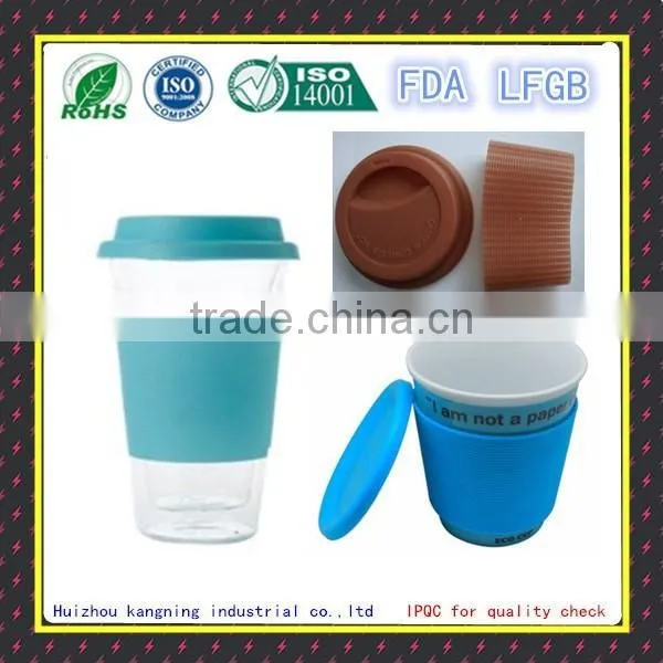 Soft Safety Durable Silicone Coffee Lid, Silicone Coffee Mug Lid, Silicone Coffee Cup Lids photo-2