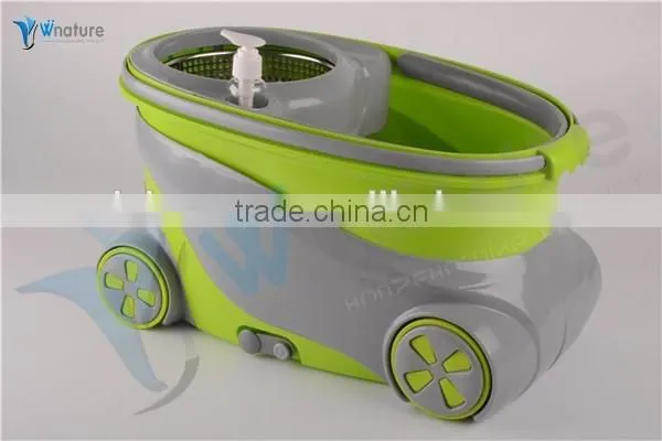 New Big Bucket Spin Mop and Twist Spin Bucket Mop With Wheels photo-4