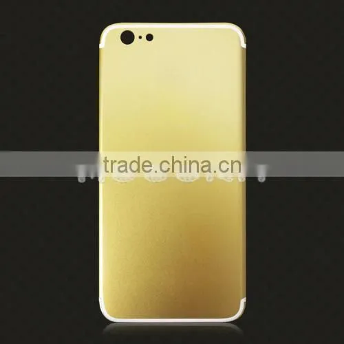 For IPhone 7 Outlook Matte Gold Plated Back Housing, Golden Back Cover for IPhone6 photo-4